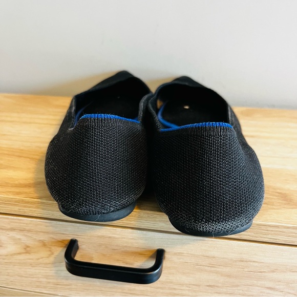 Rothy's Black The Pointe Flats Size 8.5 - Picture 6 of 10